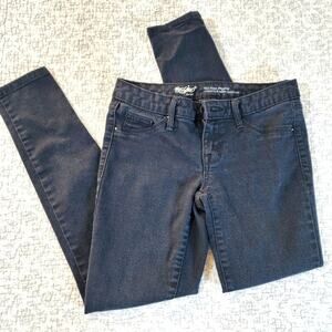 Juniors Black Mossimo Mid Rise Jeggings